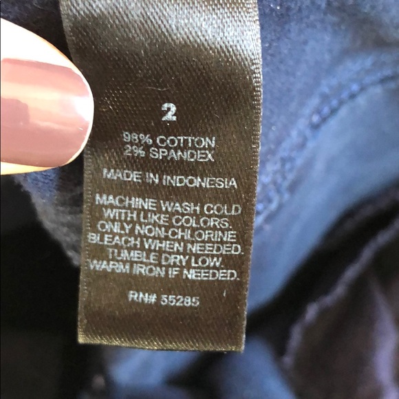 Navy skinny pants - Picture 4 of 4